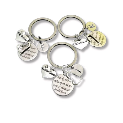 Sister Gift Ideas, Keychain Birthday Gift for Sisters