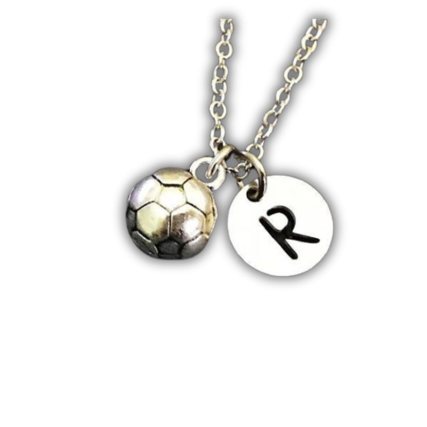 Soccer Necklace, Gift for soccer player