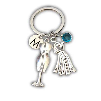 Fashion Designer Gift Ideas, Sewing Mannequin Keychain