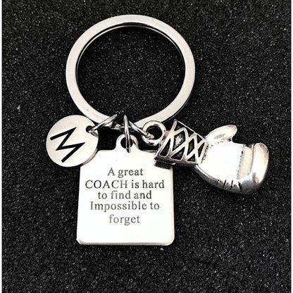 Boxing Coach Keychain Gift